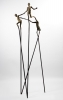 Bronce and steel<br>Measures: 50x180x50 cm<br>Series: 10 units.